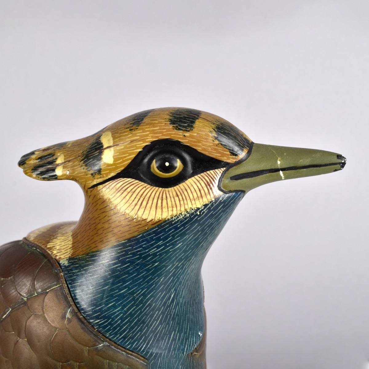 Sergio Bustamante Style Bird Figurine