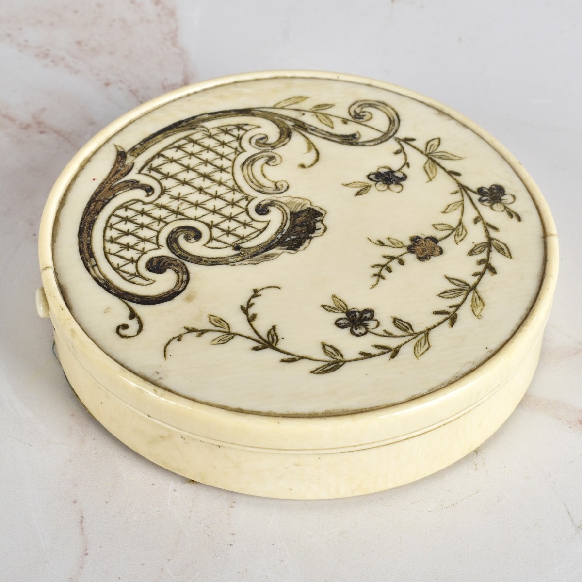 Antique French Napoleonic Inlaid Box