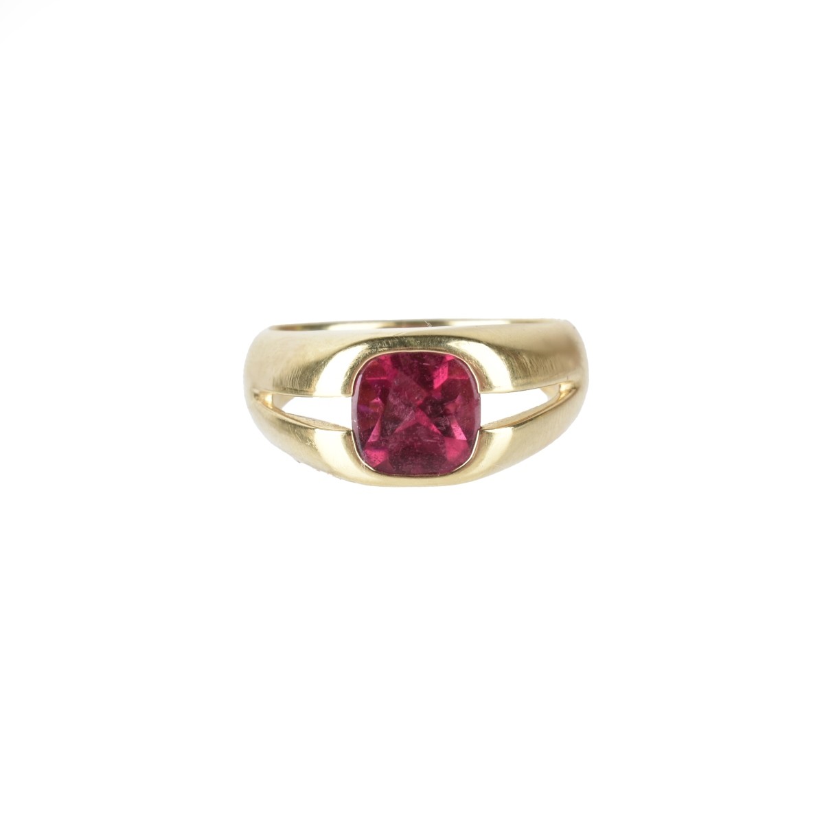 Tiffany & Co Rubelite and 18K Ring