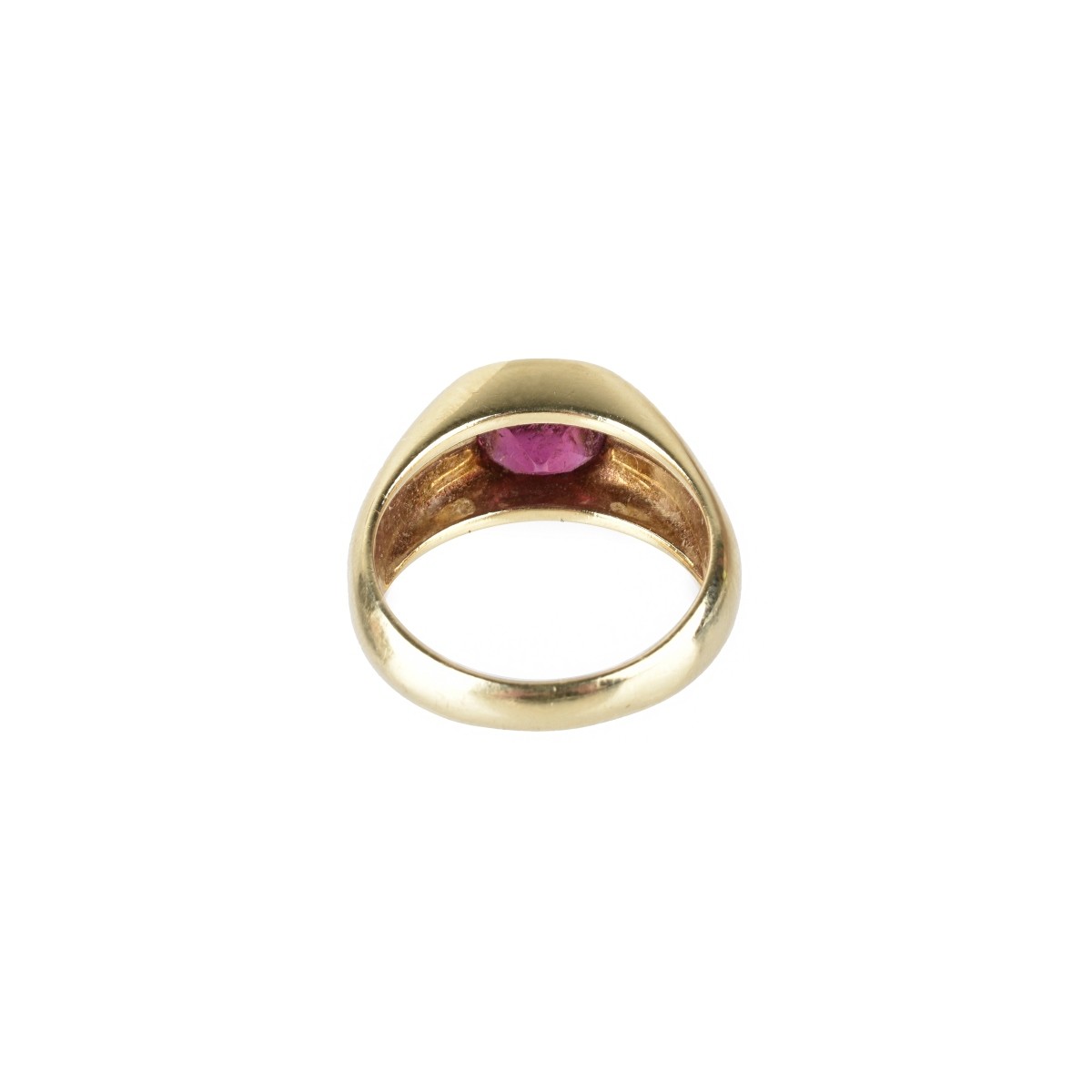 Tiffany & Co Rubelite and 18K Ring