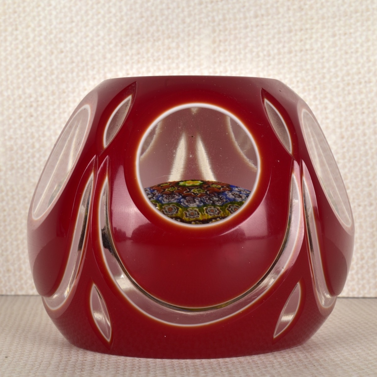 Murano Millefiori Paperweight