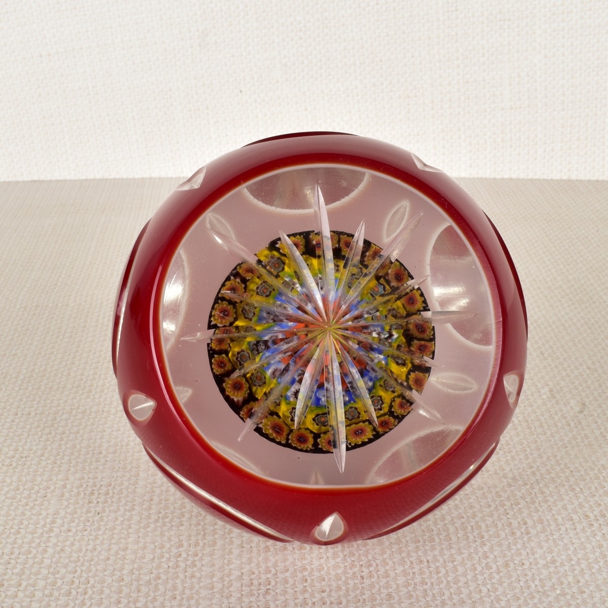 Murano Millefiori Paperweight