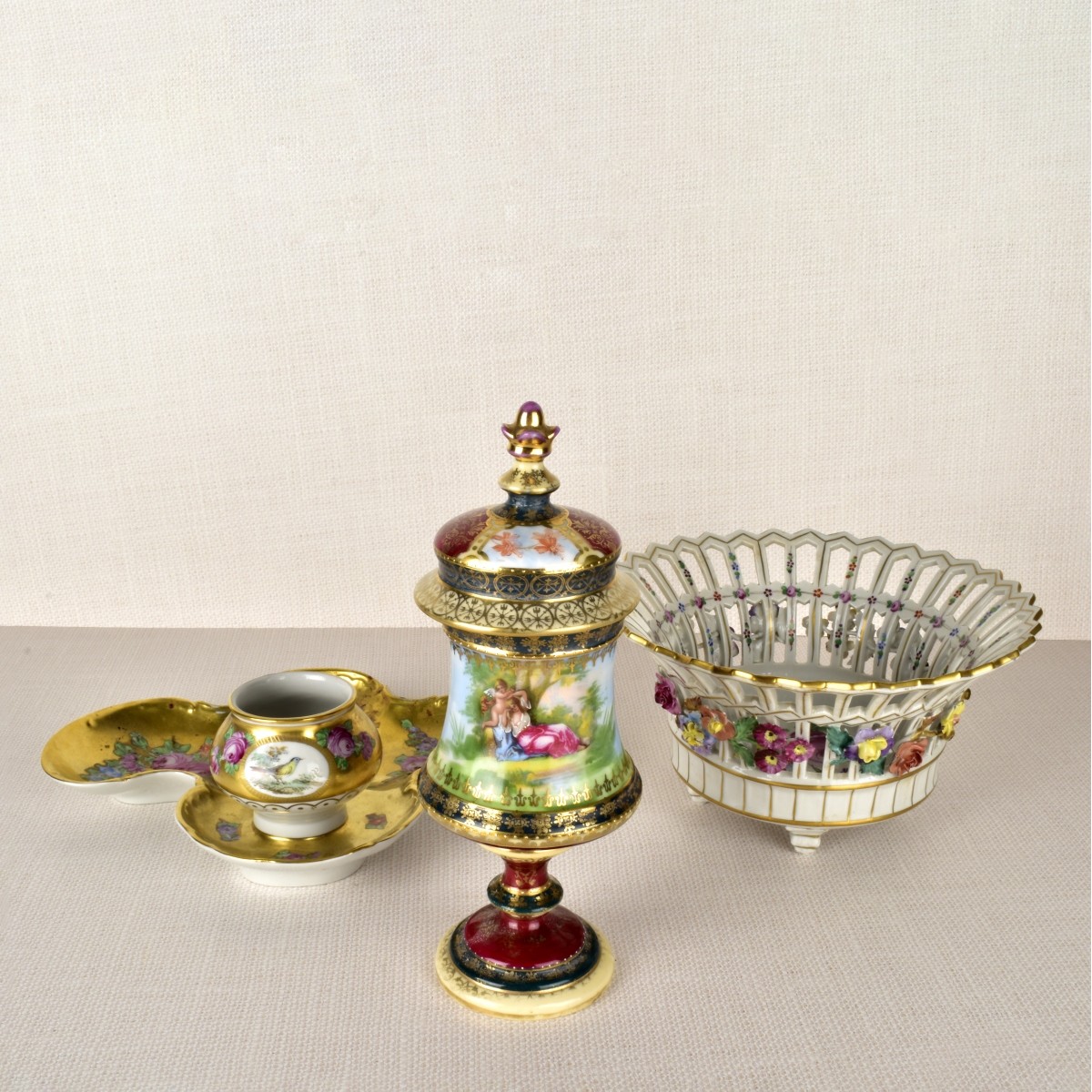 Collection of German Porcelain Pieces