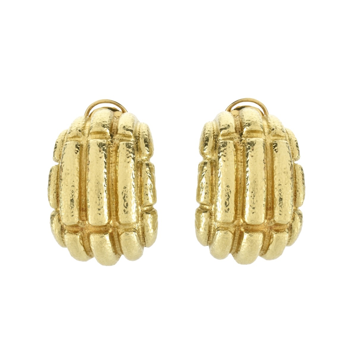 David Webb 18K Earrings