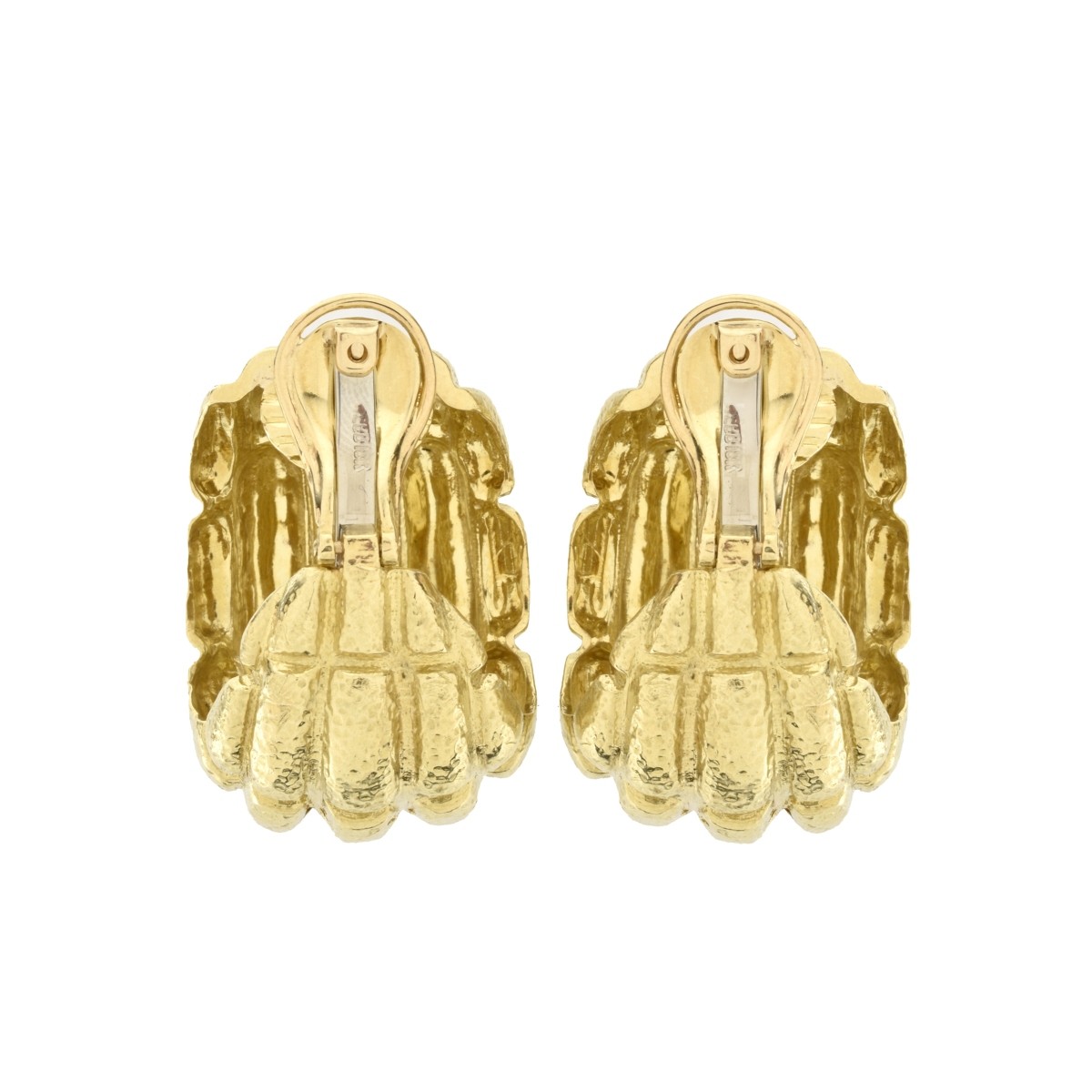 David Webb 18K Earrings