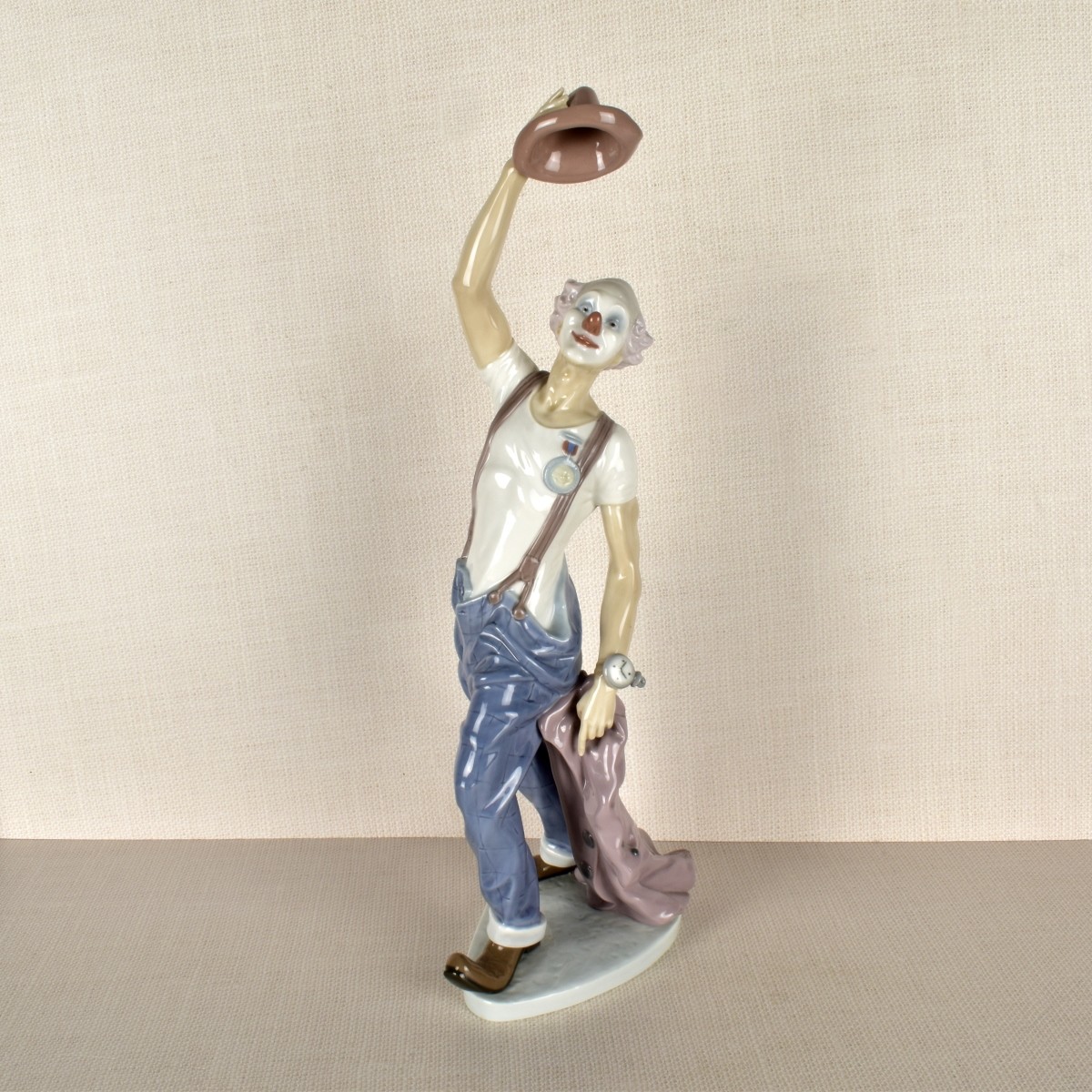 Lladro Standing Clown Figurine