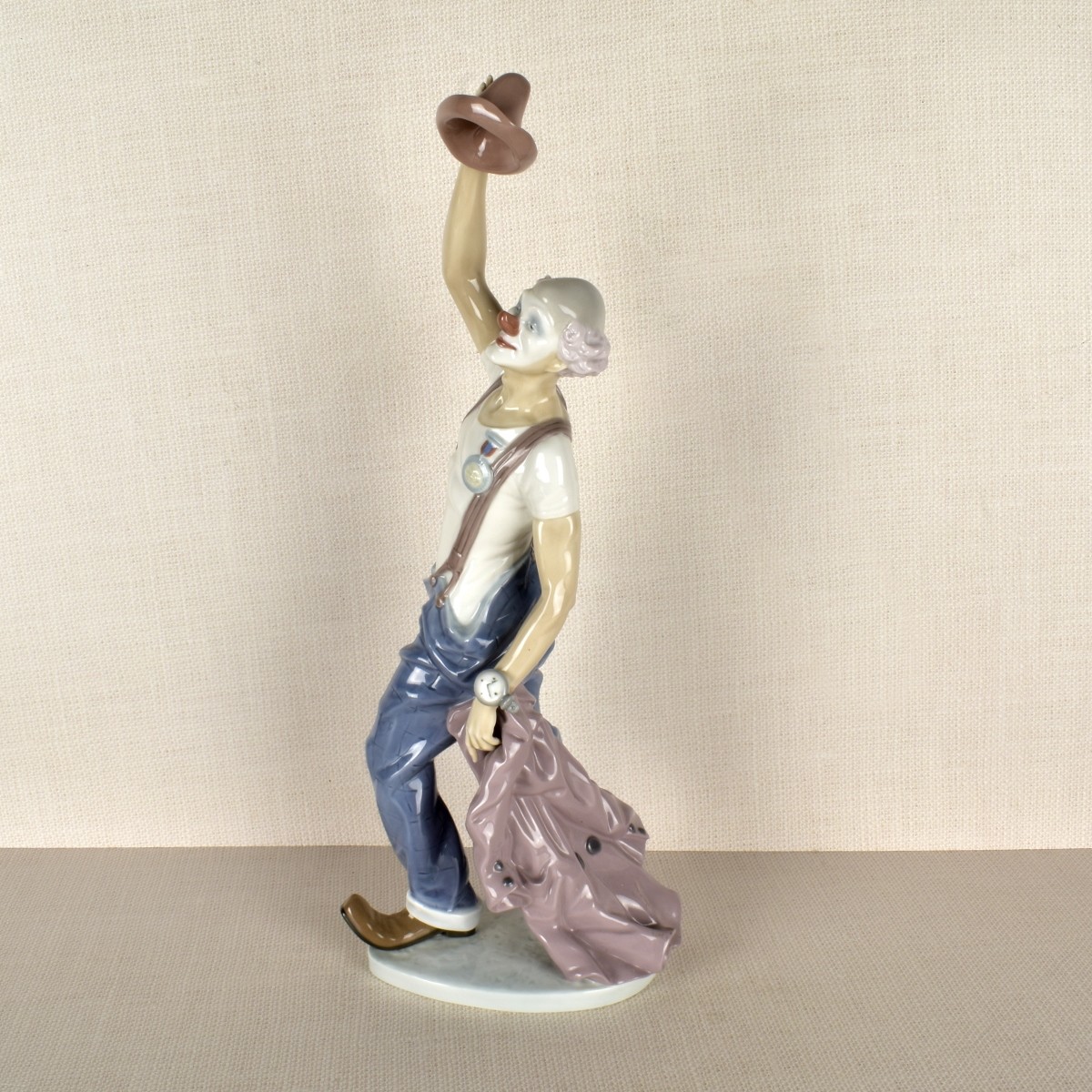 Lladro Standing Clown Figurine