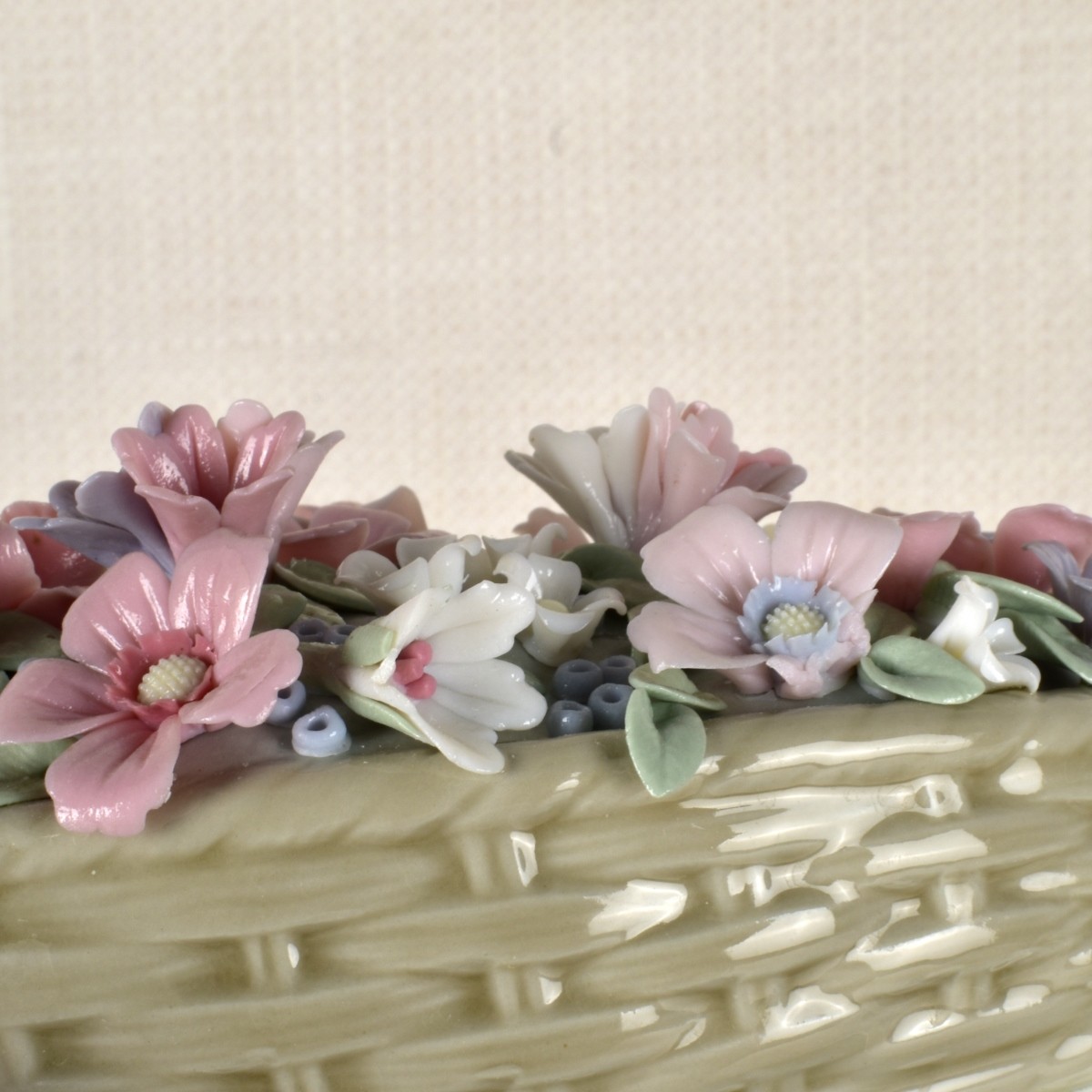Lladro Figurine of a Girl with FLowers