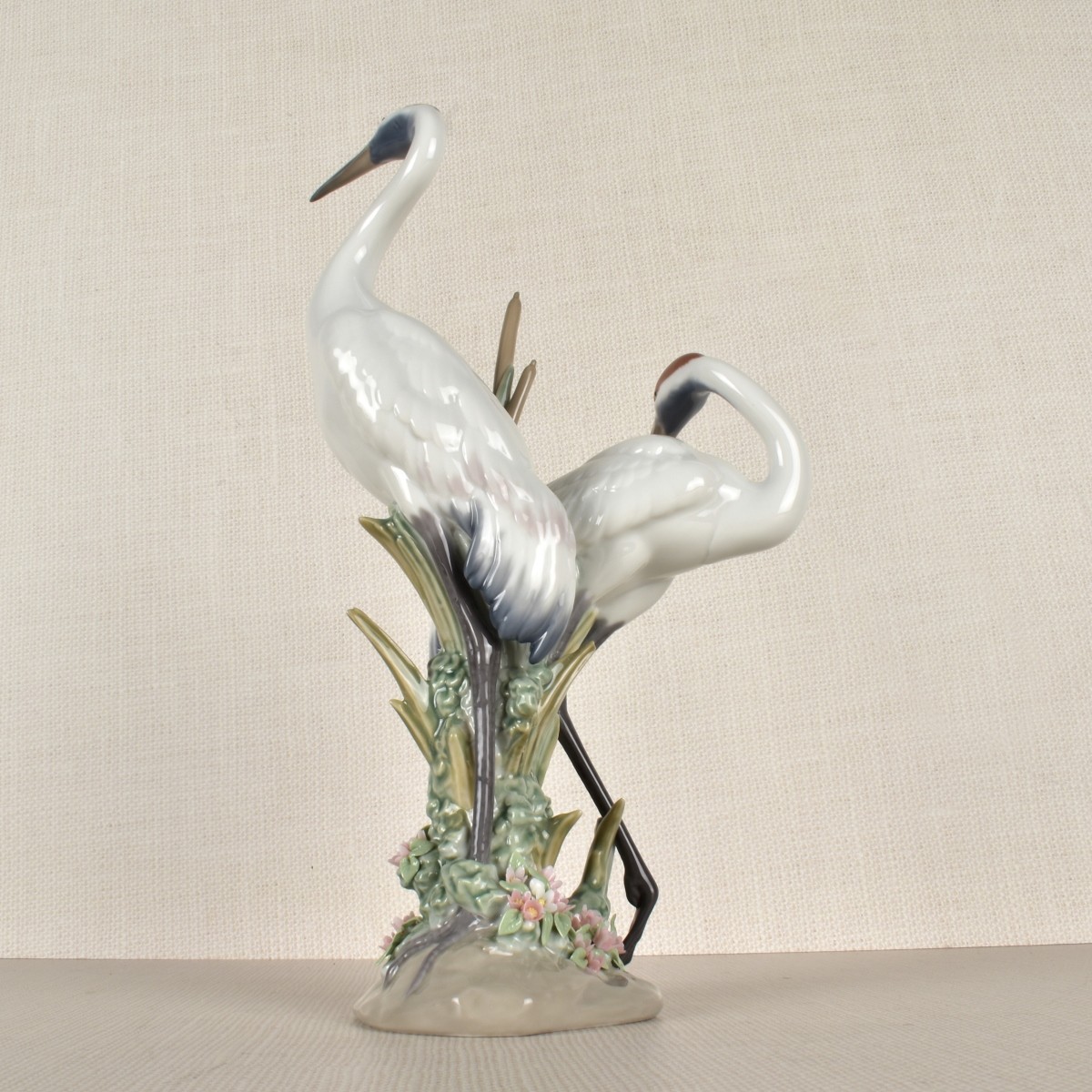 Lladro Porcelain Figurine of Cranes