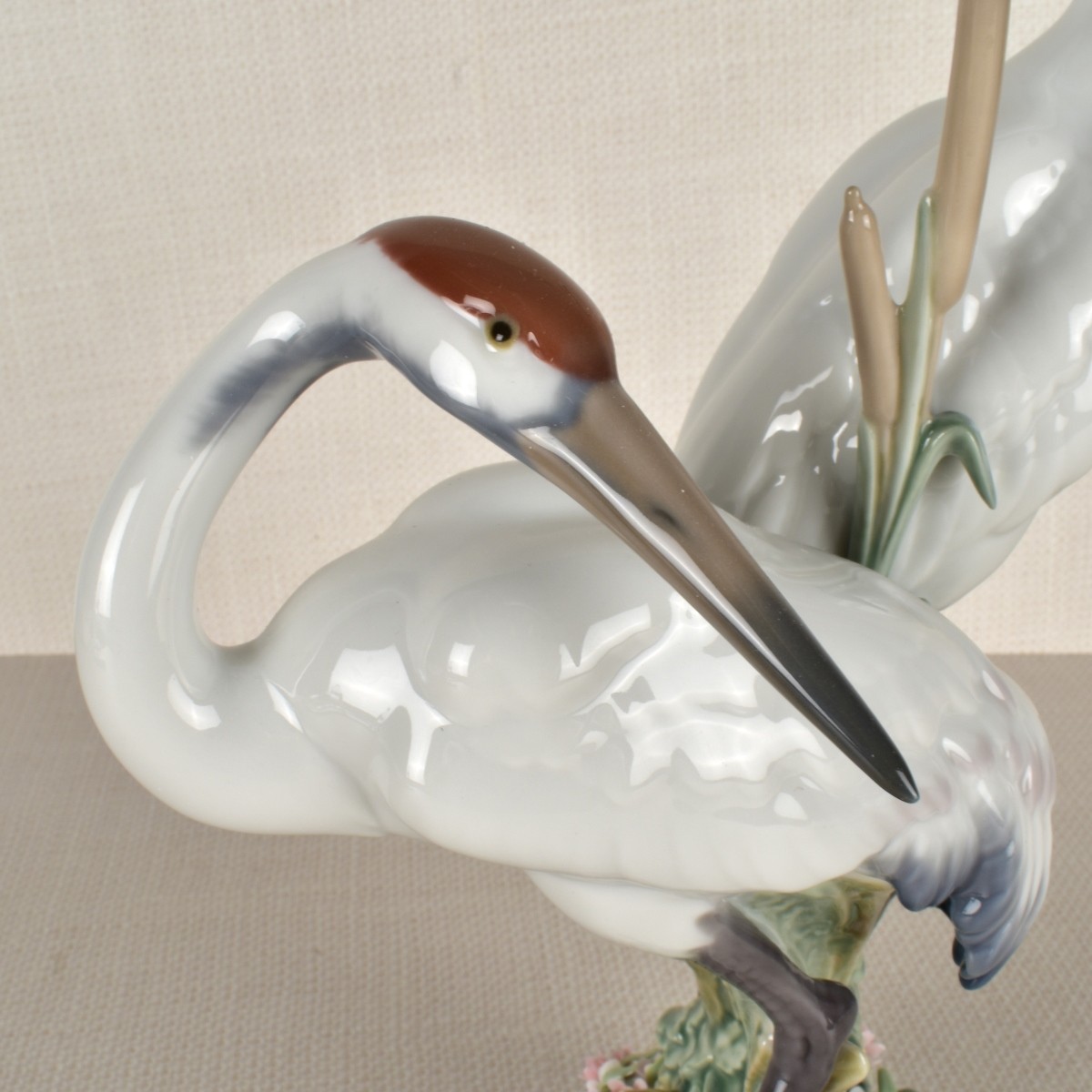 Lladro Porcelain Figurine of Cranes