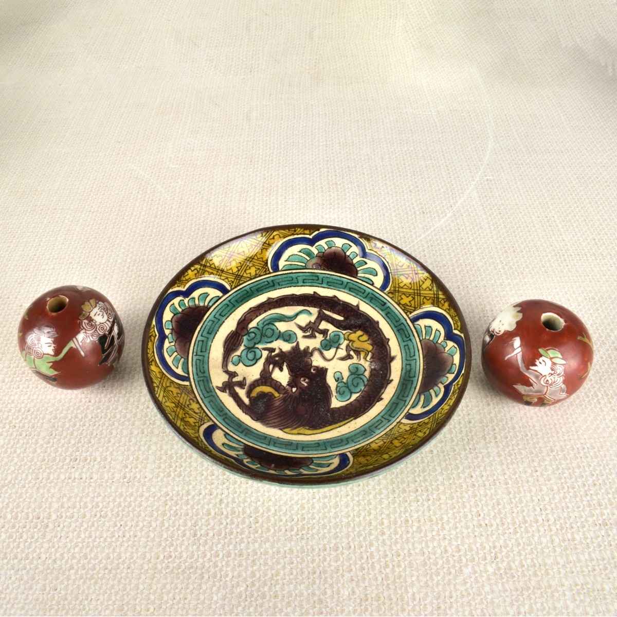 Eleven (11) Asian Porcelain Pieces