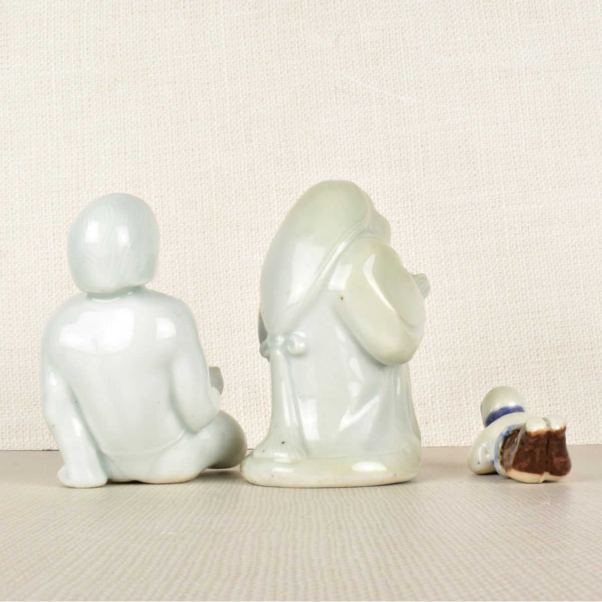 Three (3) Chinese Porcelain Figures