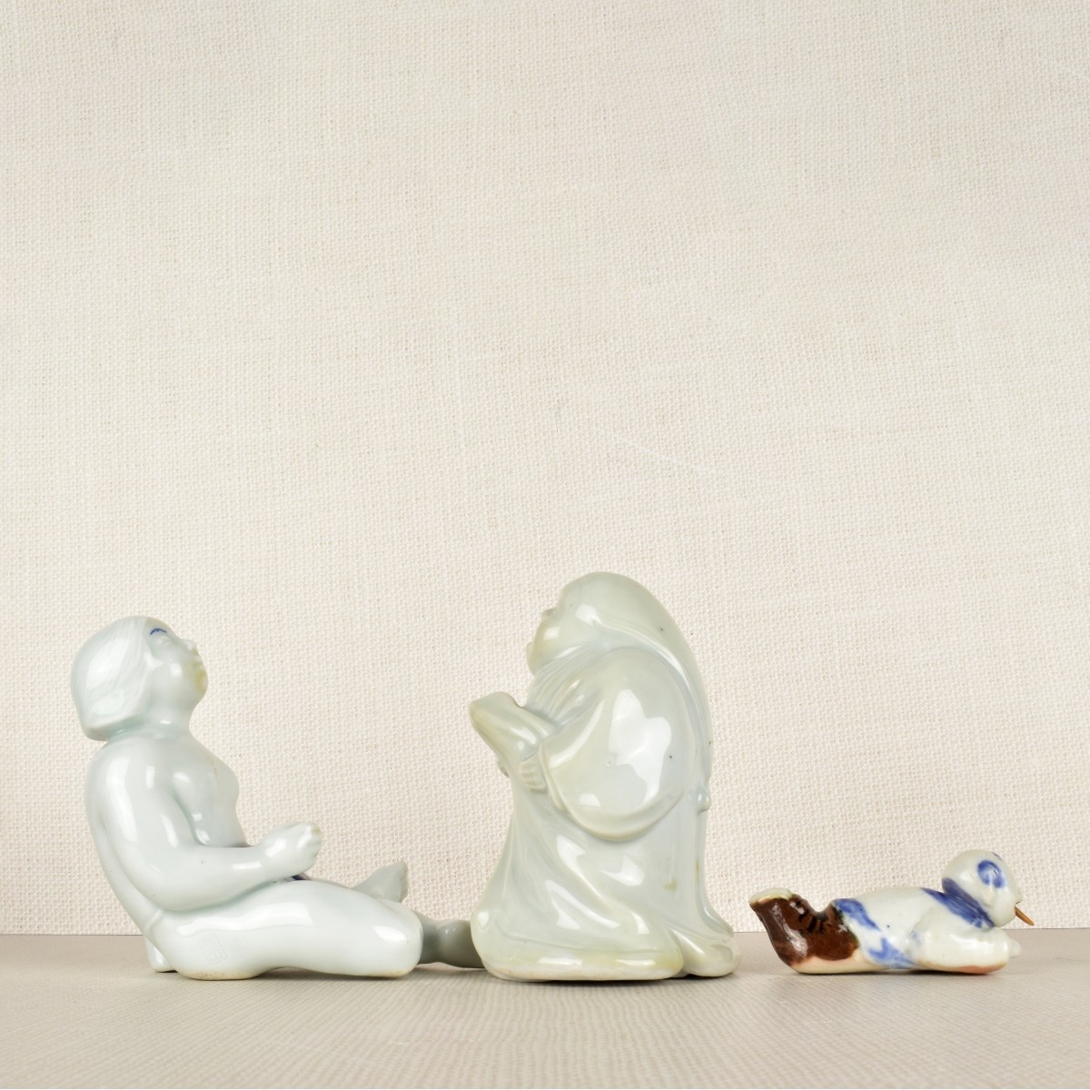 Three (3) Chinese Porcelain Figures