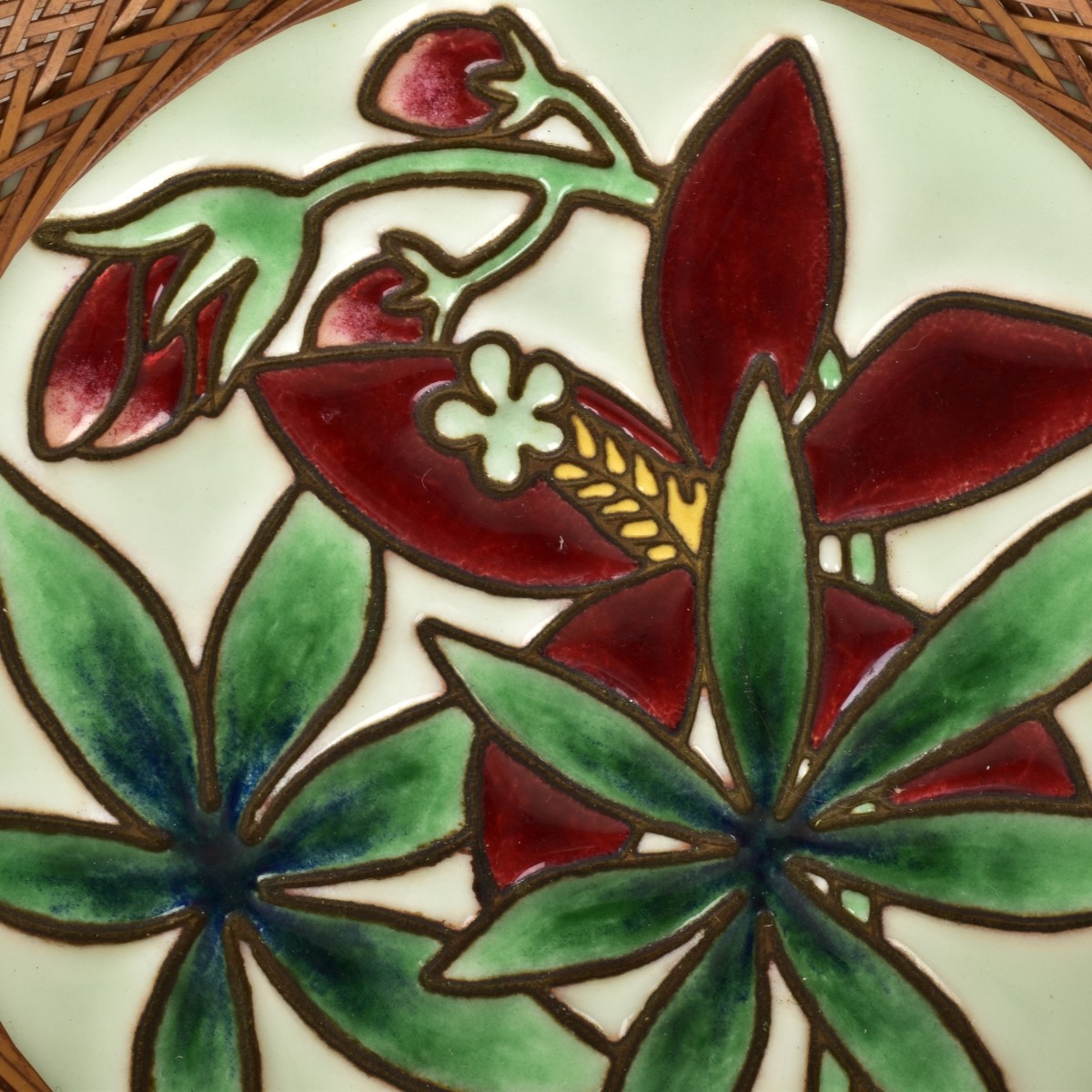 Three (3) Japanese Cloisonne Plates