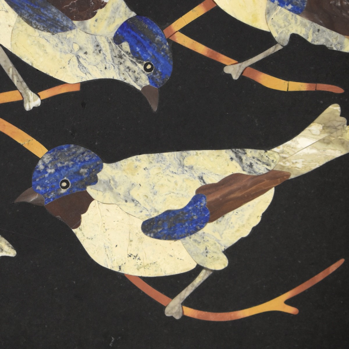 Italian Pietra Dura Plaque