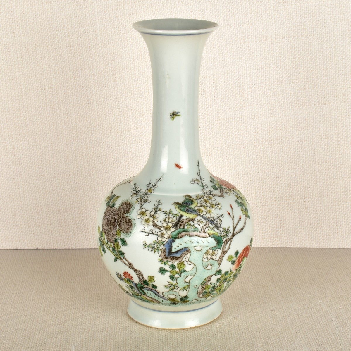 Chinese Porcelain Famille Verte Vase