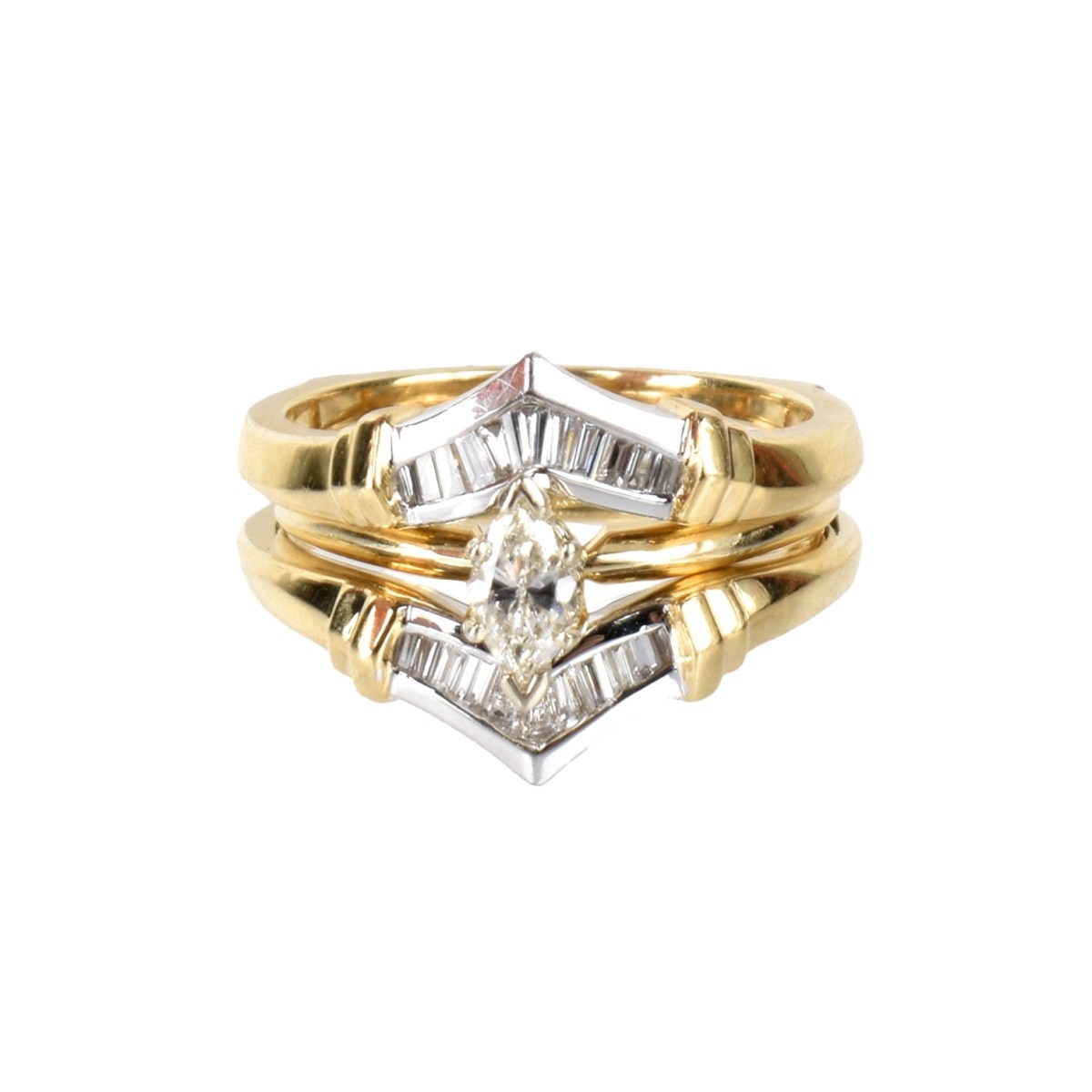 Diamond and 14K Ring