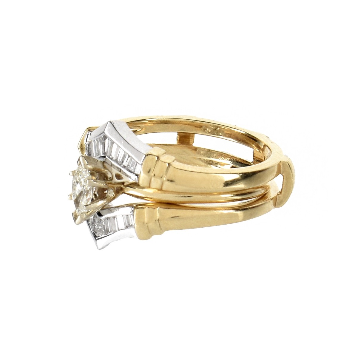 Diamond and 14K Ring