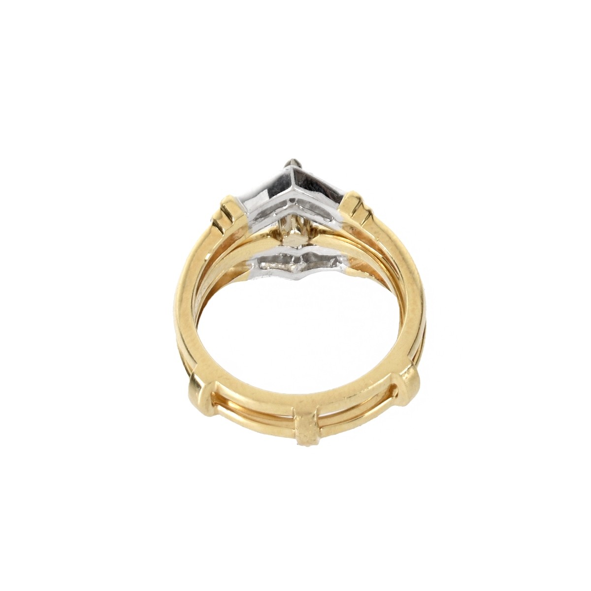 Diamond and 14K Ring