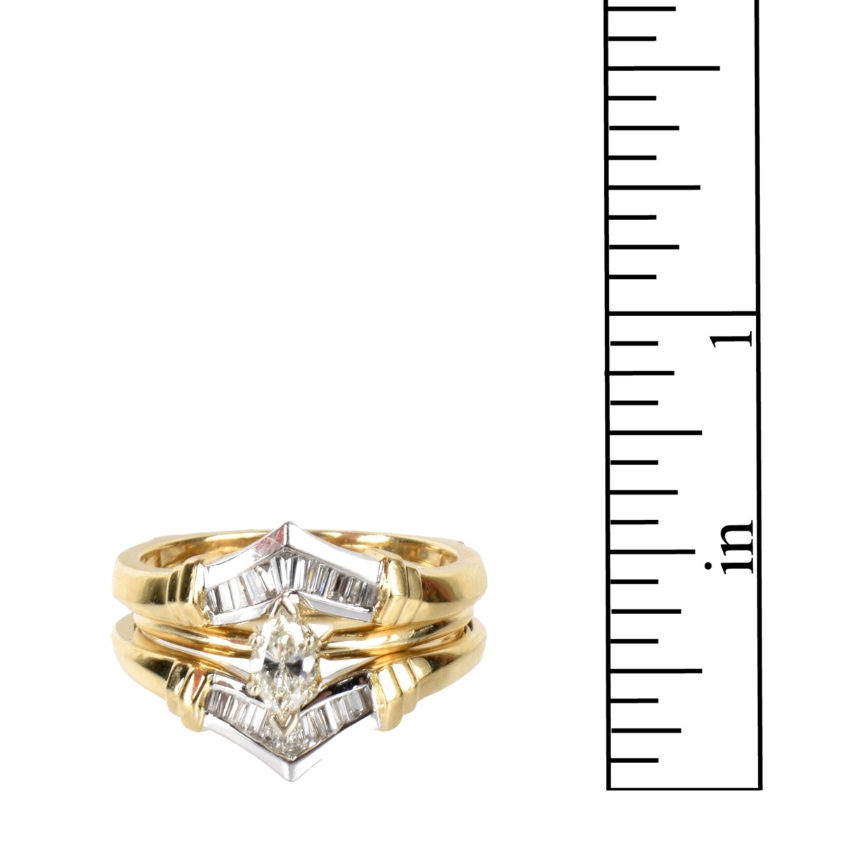 Diamond and 14K Ring