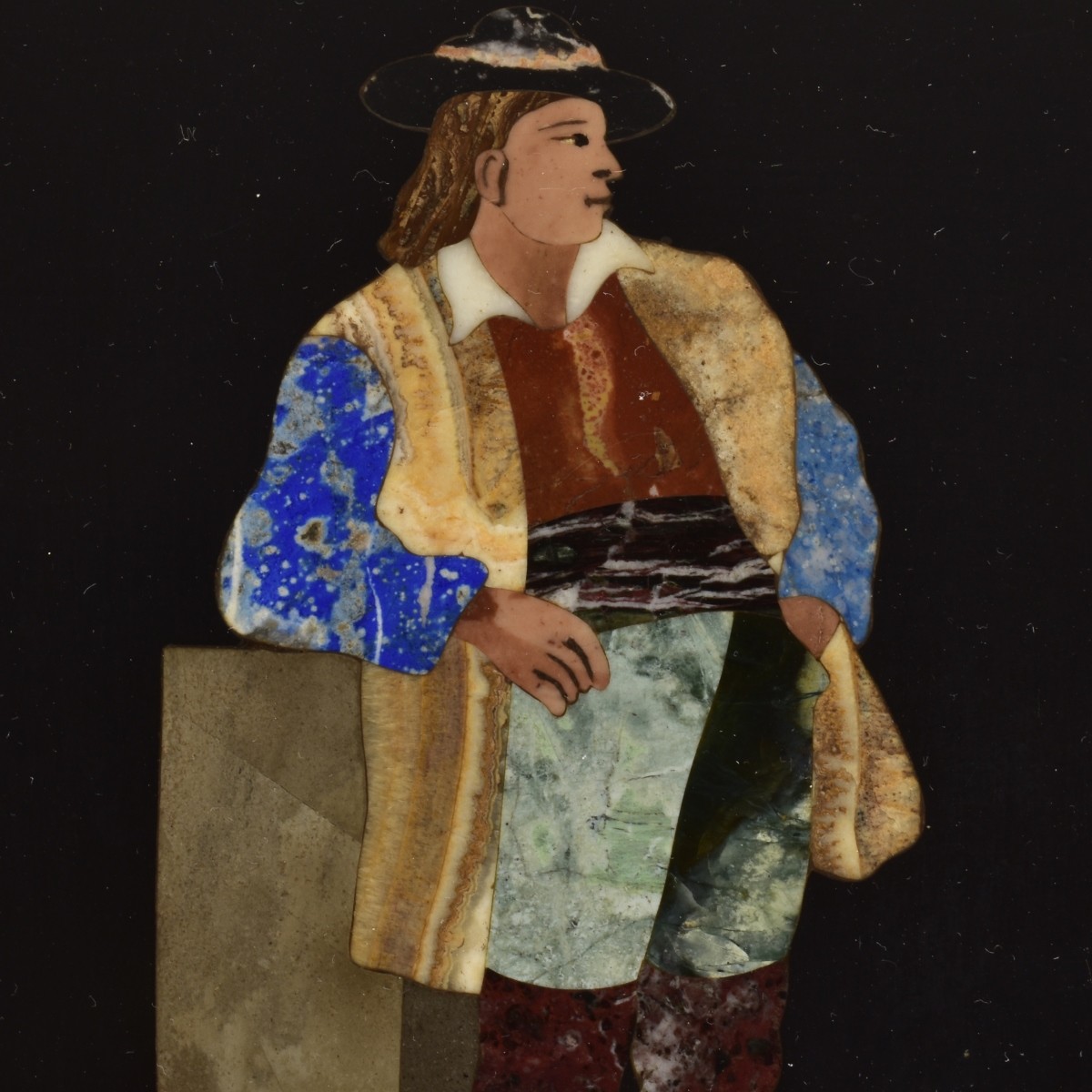 Pair of Italian Pietra Dura Plaques