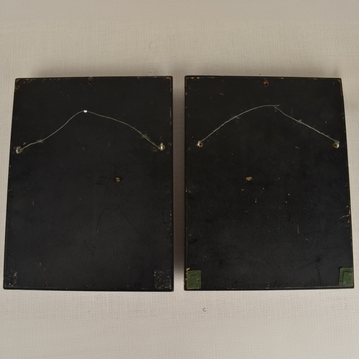 Pair of Italian Pietra Dura Plaques
