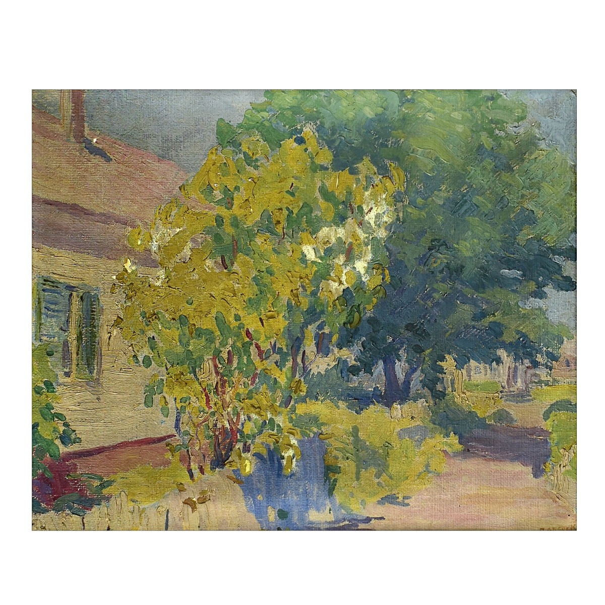 Richard F Babcock (Amer. 1887-1954) O/C Landscape