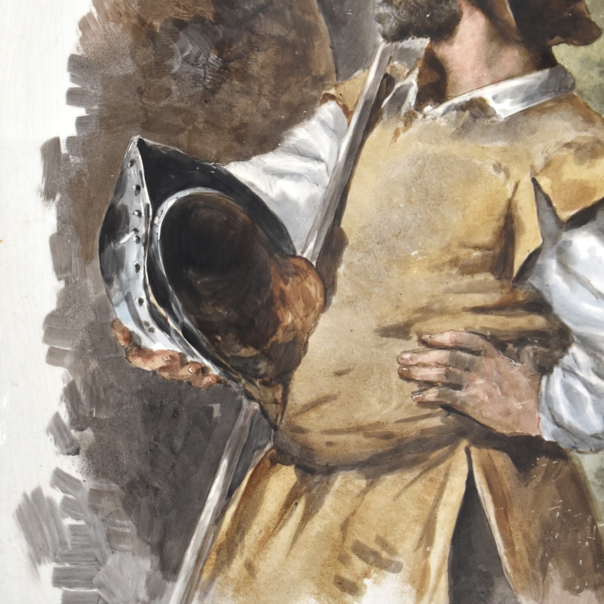 Framed Painting of Don Quixote