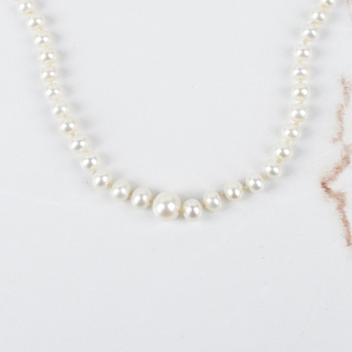 Pearl and 14K Necklace