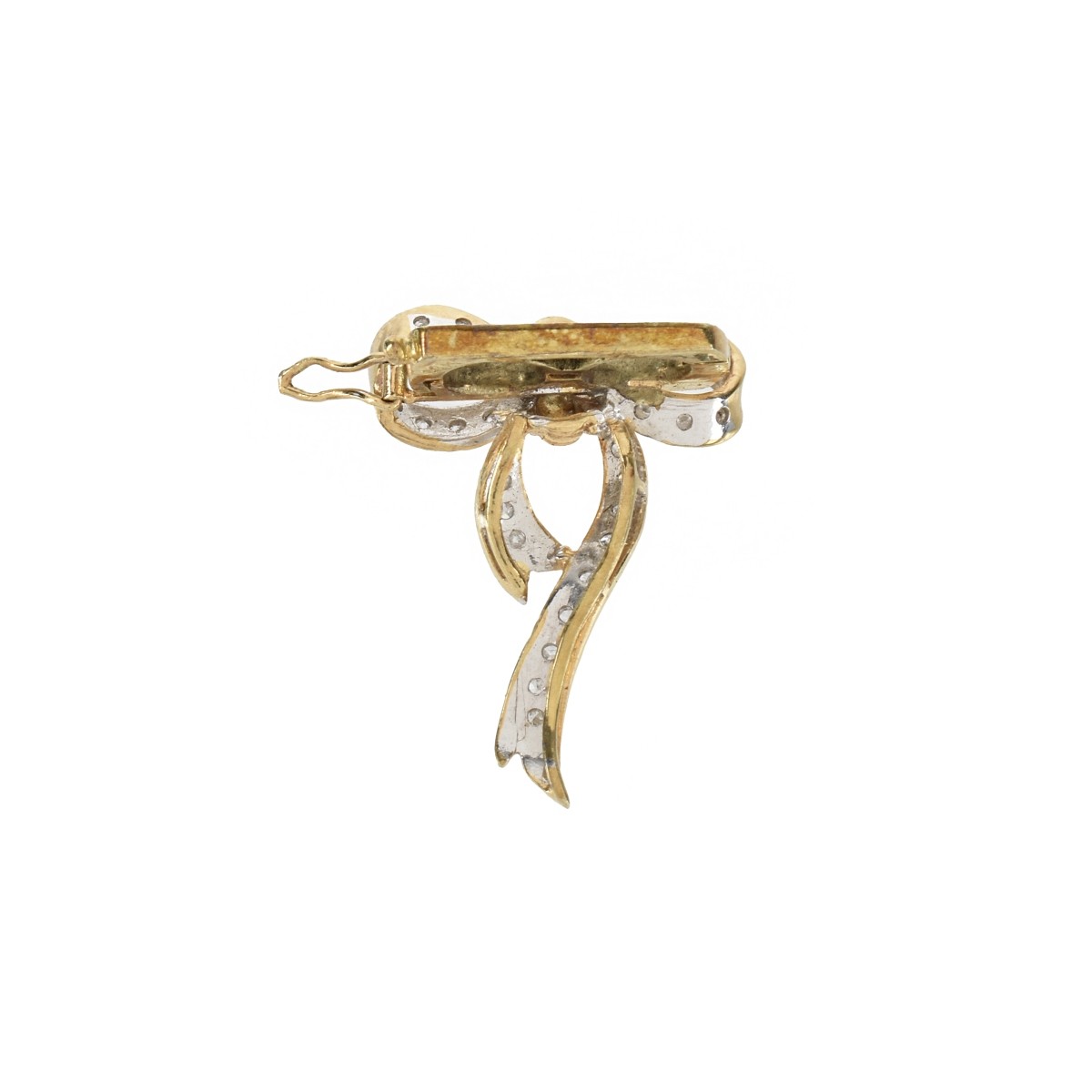 Diamond and 14K Pendant
