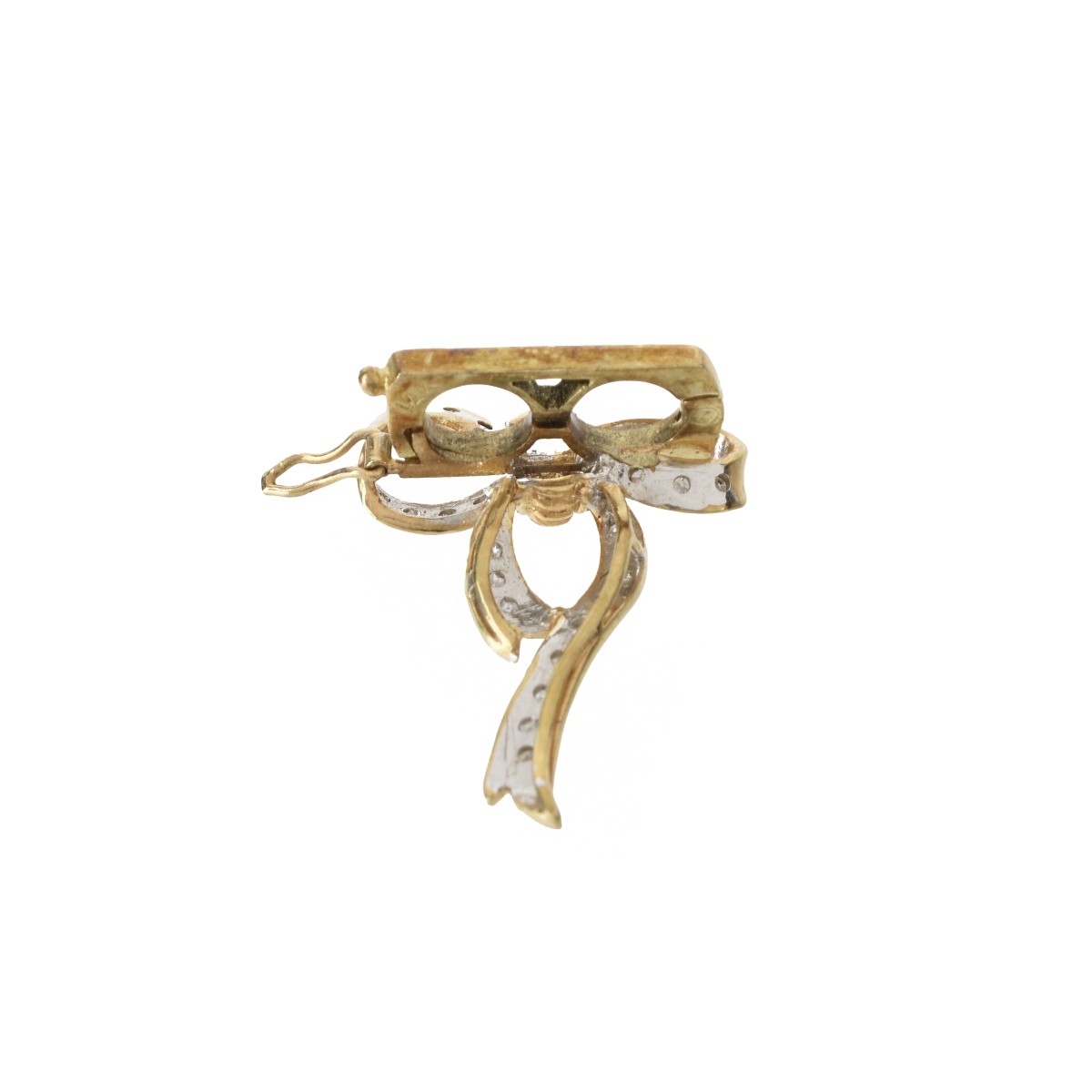 Diamond and 14K Pendant