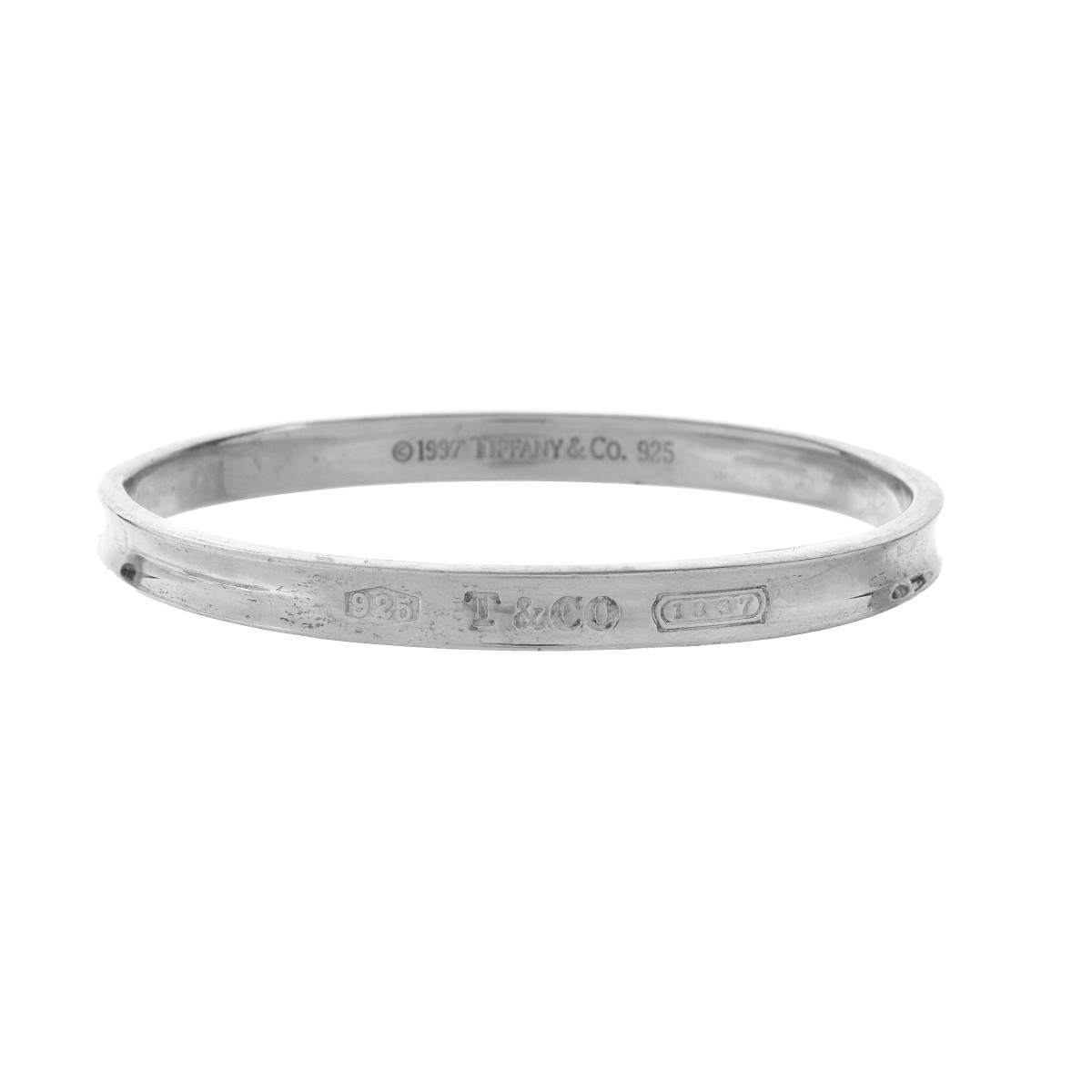 Tiffany Silver Bangle and Earrings