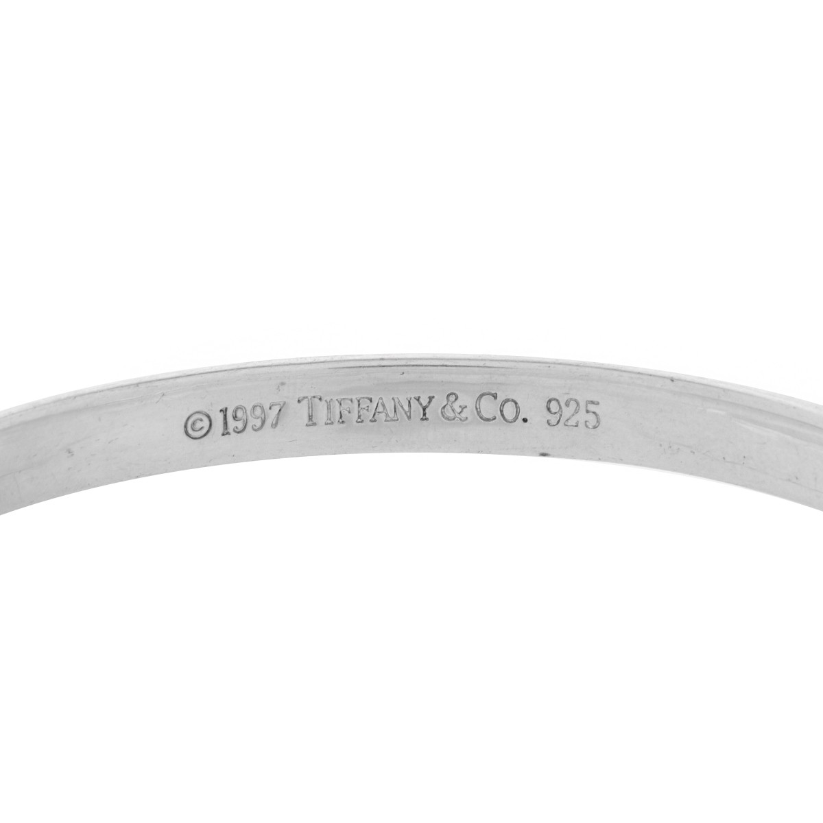 Tiffany Silver Bangle and Earrings