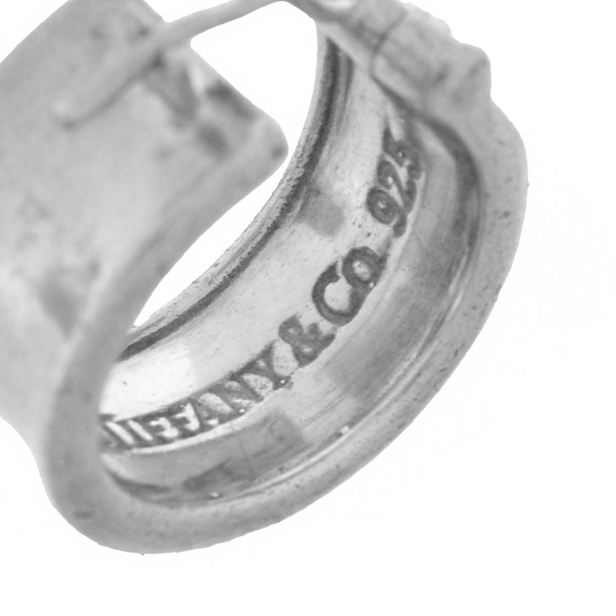 Tiffany Silver Bangle and Earrings