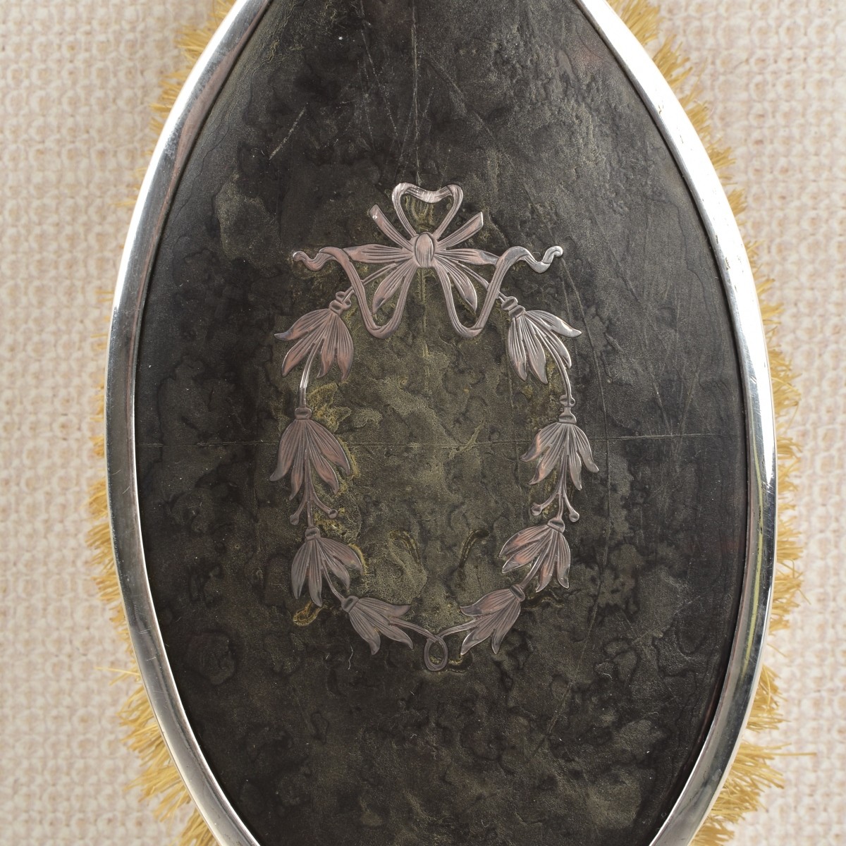 (7) Pieces English Sterling Silver Dresser Pieces