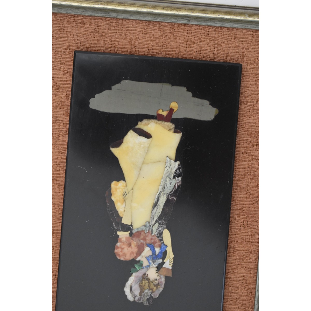 Italian Pietra Dura Plaque