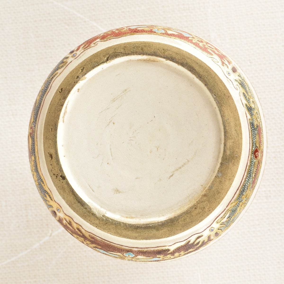 Japanese Satsuma Porcelain Vase