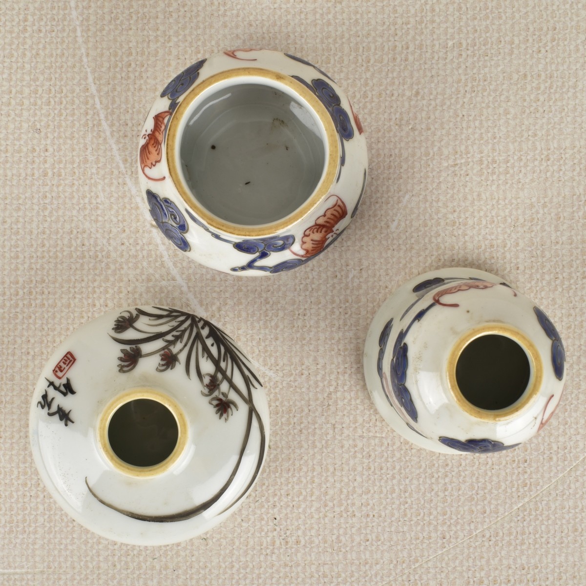 Chinese Porcelain Brush Washers