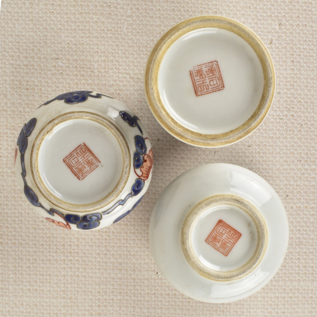 Chinese Porcelain Brush Washers