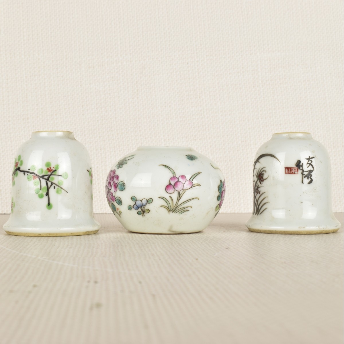 Chinese Porcelain Brush Washers