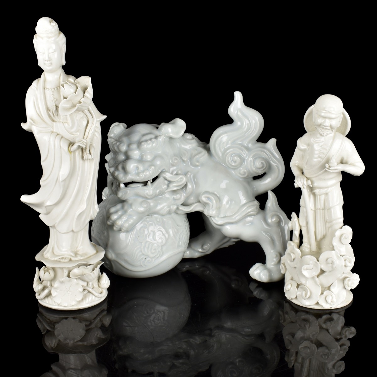 Chinese Blanc de Chine Figures
