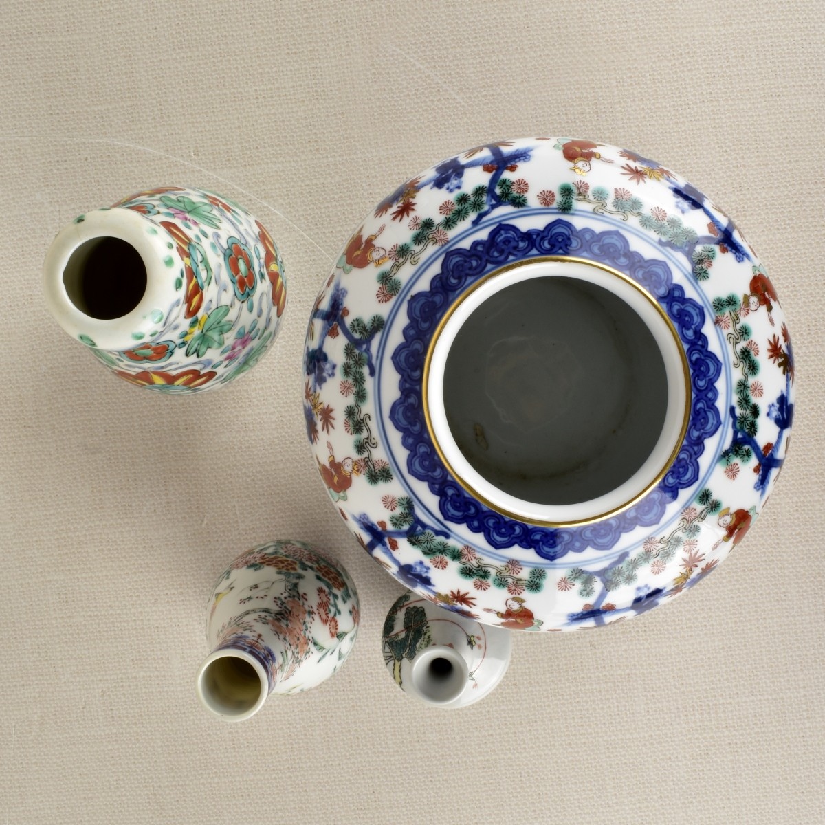 Four (4) Asian Porcelain Vases