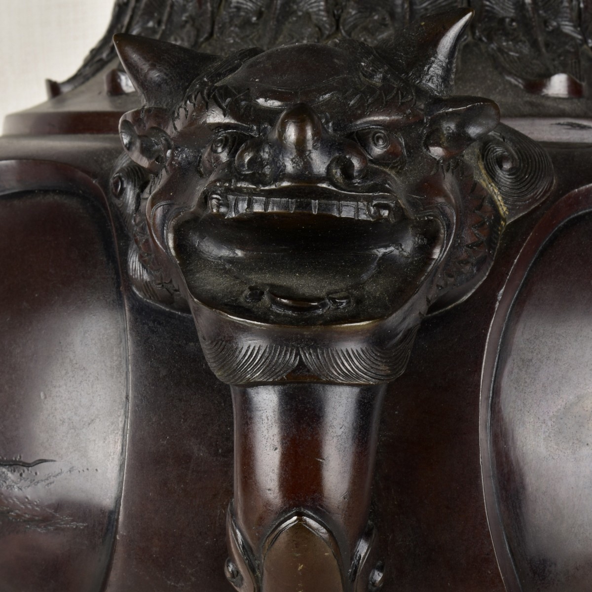 Japanese Bronze Urn