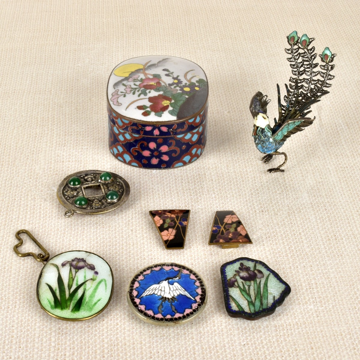 Seven (7) Asian Pieces