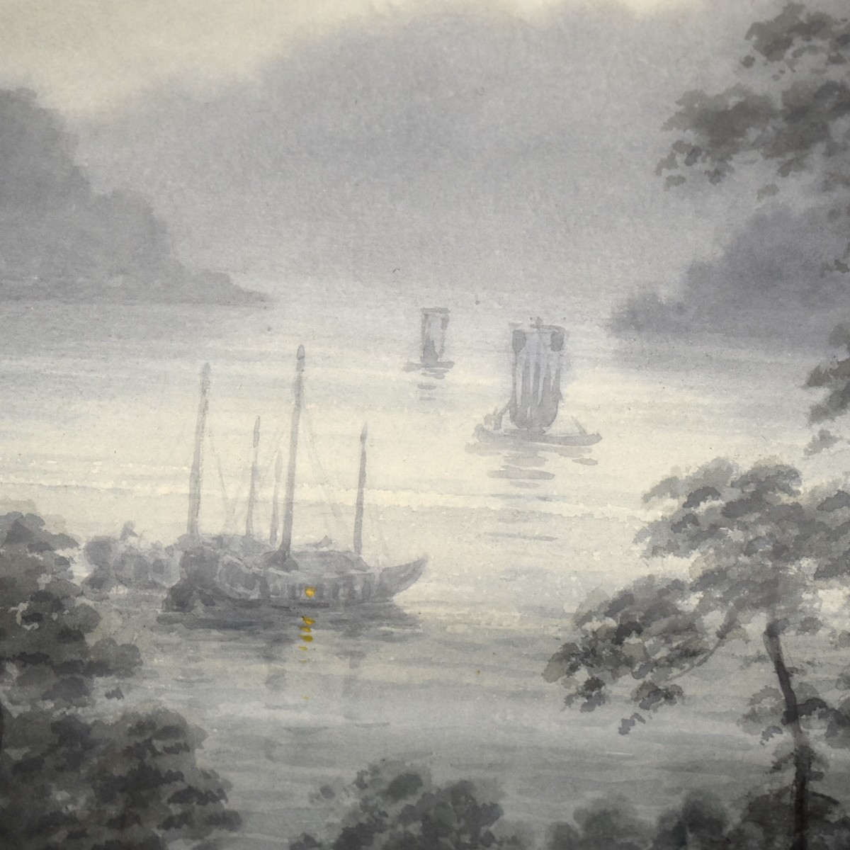 Japanese Scenic Watercolor