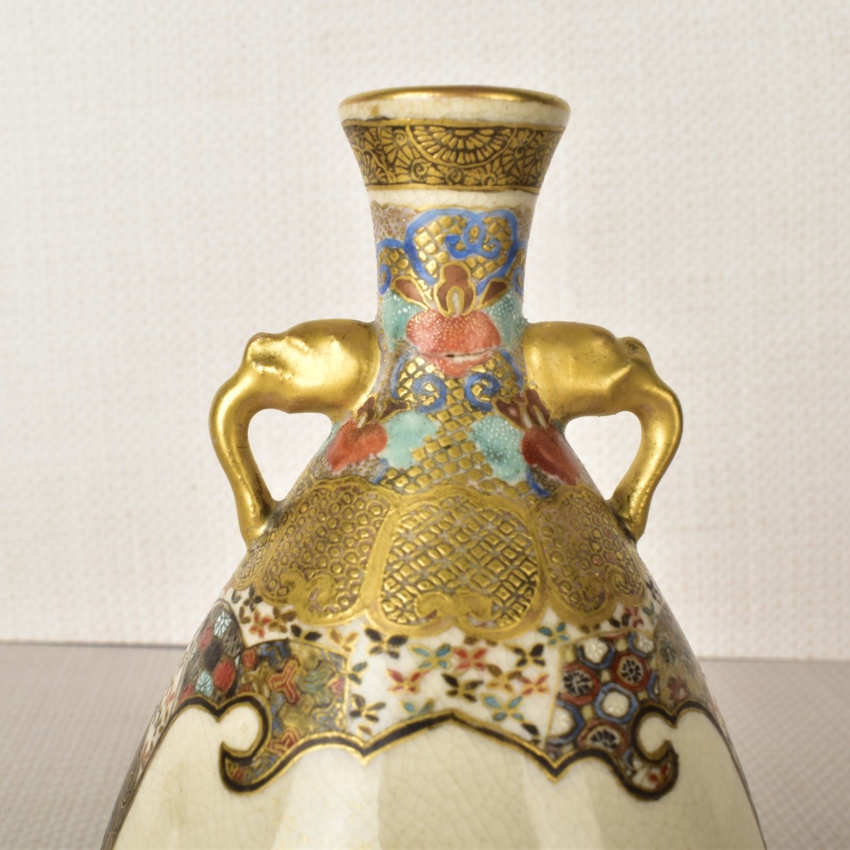 Miniature Japanese Satsuma Vases
