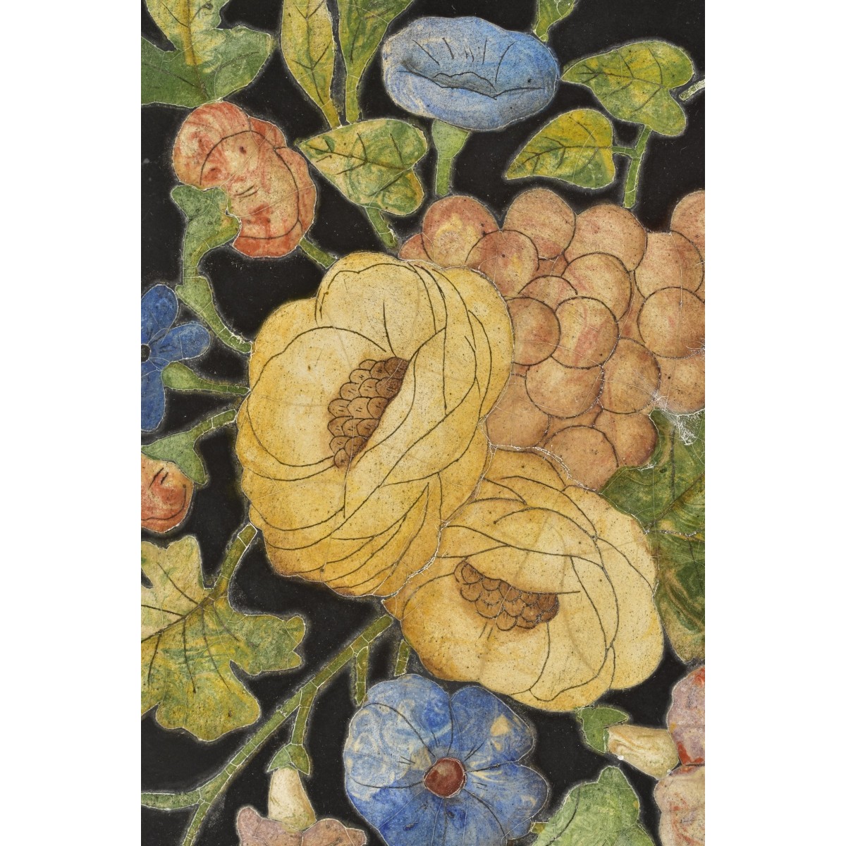 Vintage Scagliola Plaque