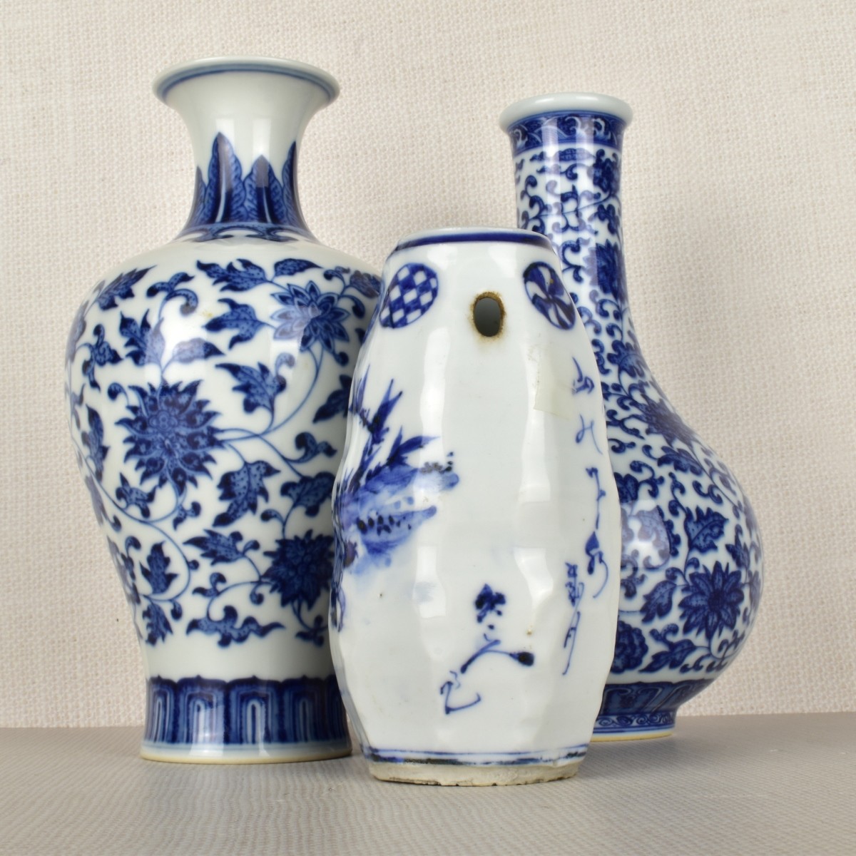 Chinese Blue and White Vases