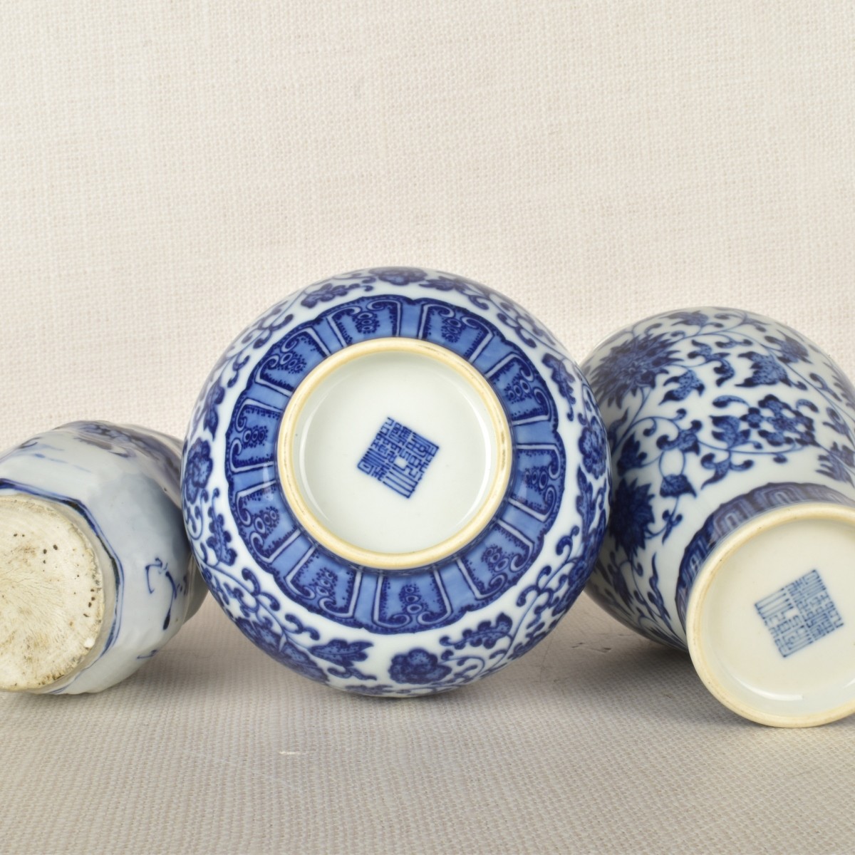 Chinese Blue and White Vases