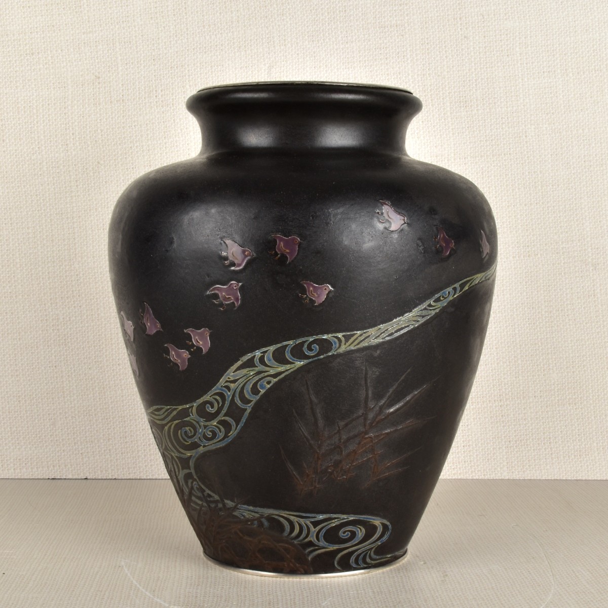 Japanese Cloisonne Vase